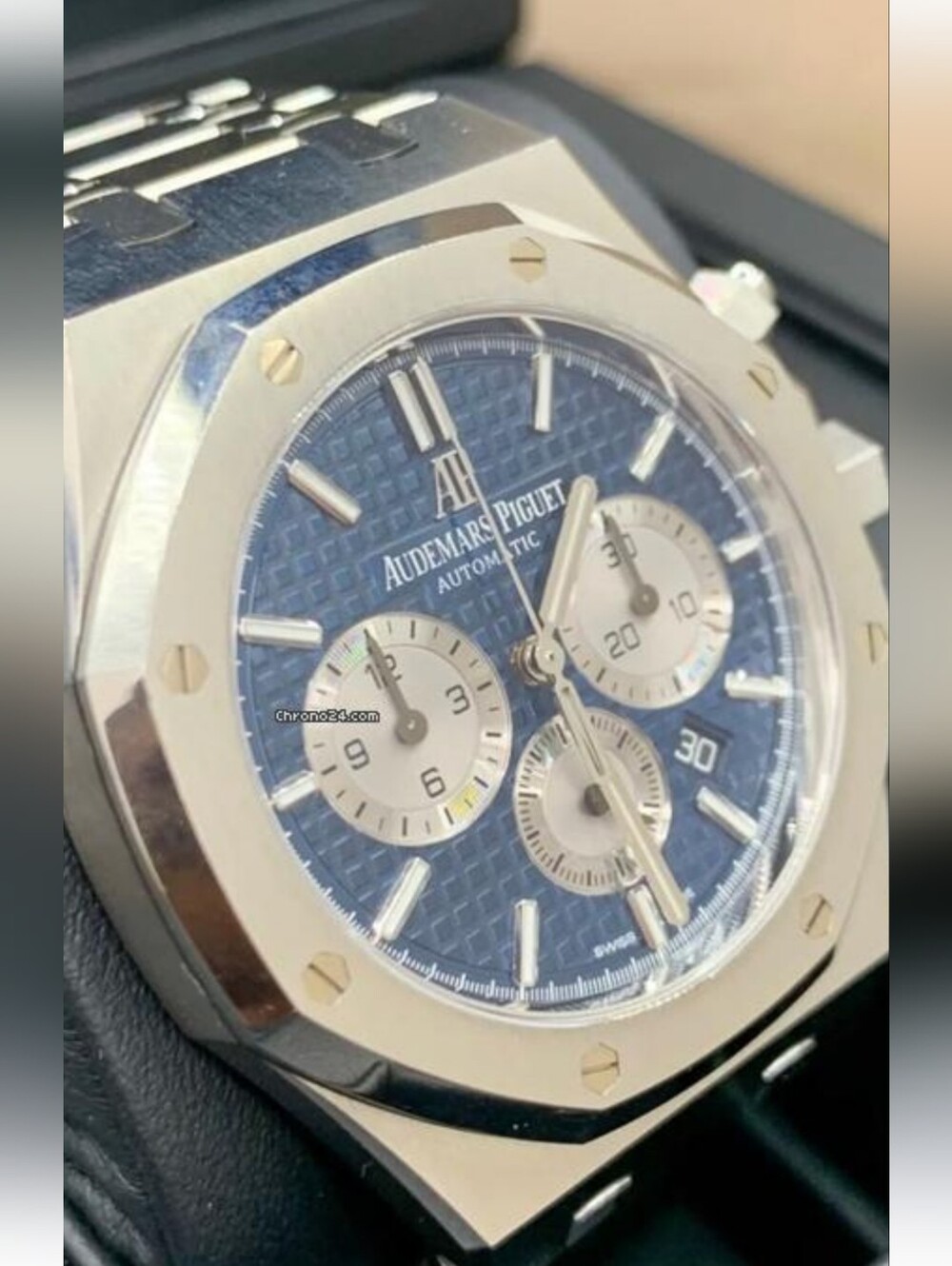 AP Stainless Steel Blue Dial 1:1 REP โ๏ธIdentical Twin ๐ - Picture 9 of 16